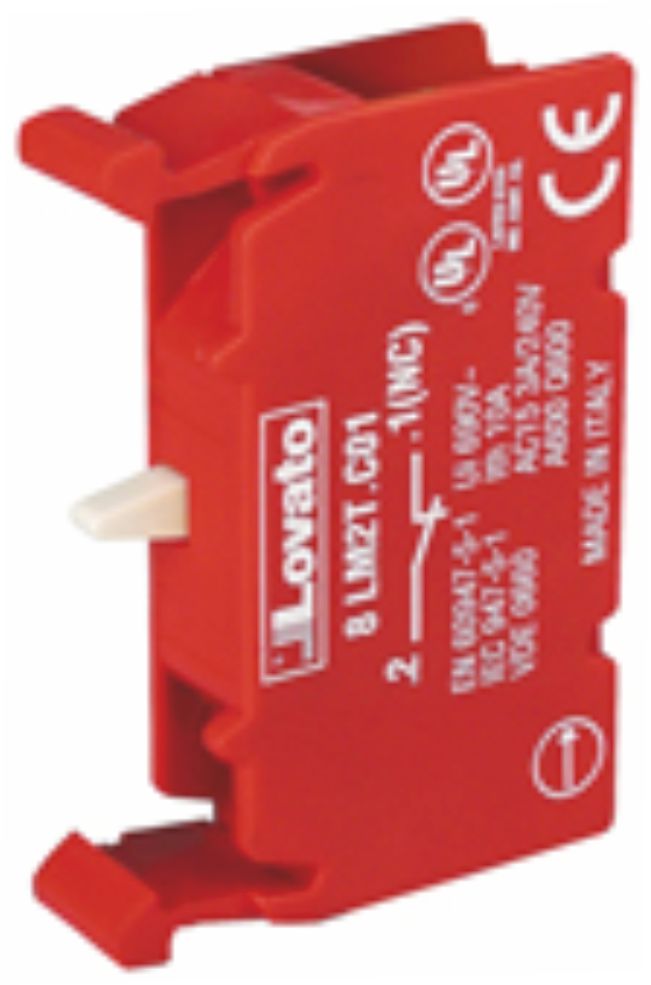 Lovato KBA1A11N limit switch 1/2 NPT 1 N.O. and 1 N.C